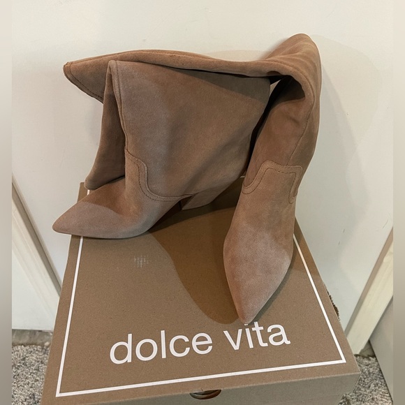 Dolce Vita Shoes - Dolce Vita Nathen Knee High Suede Boot